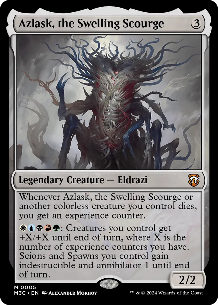 Azlask, le fléau enflé — Modern Horizons 3 Commander — Magic: The Gathering