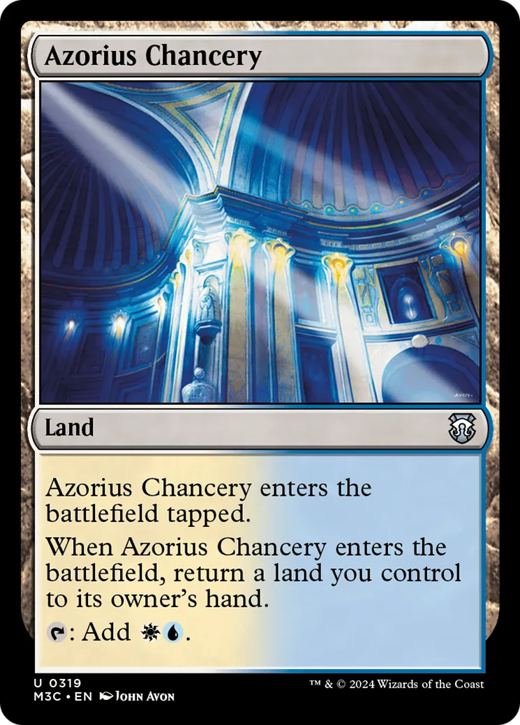 Cour de la chancellerie d'Azorius — Modern Horizons 3 Commander — Magic: The Gathering
