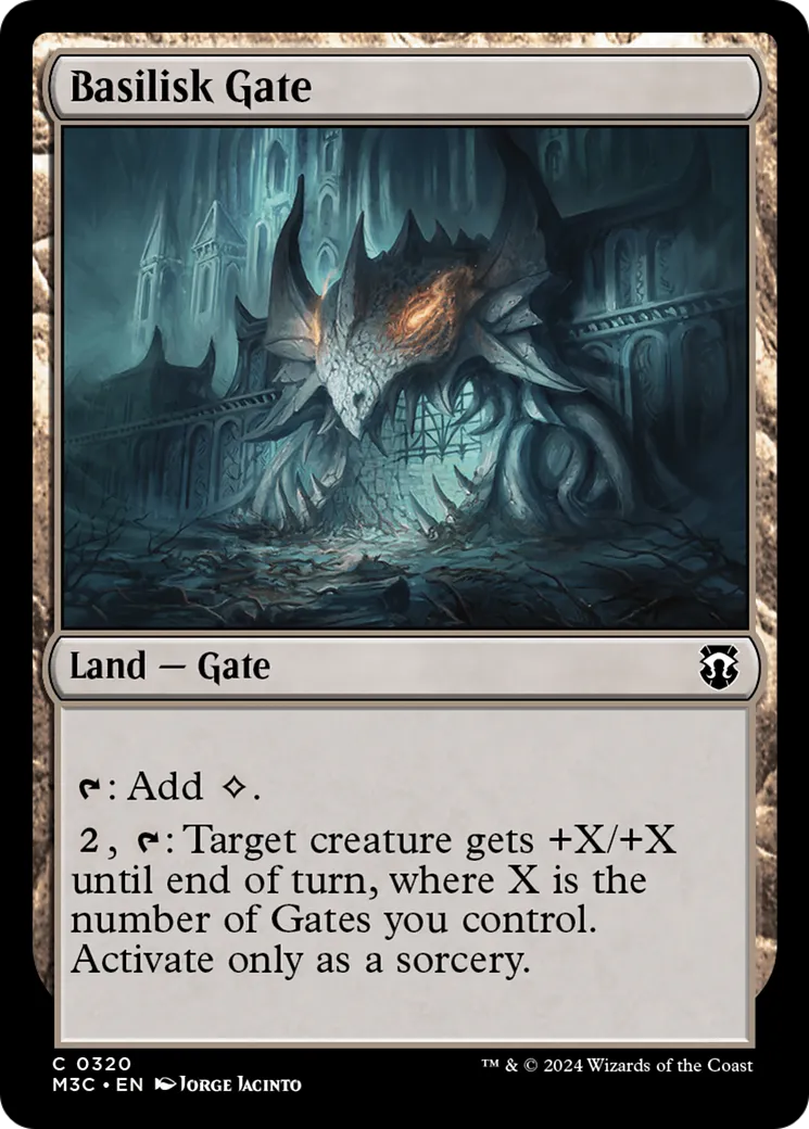 Basilisk Gate — Modern Horizons 3 Commander — Magic: The Gathering