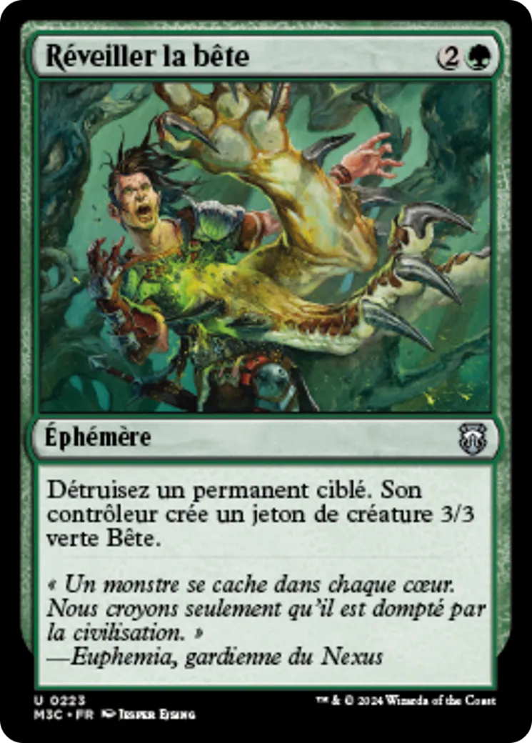 Réveiller la bête — Modern Horizons 3 Commander — Magic: The Gathering