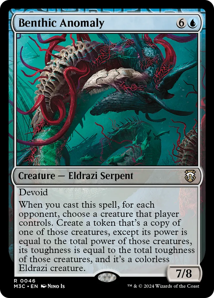 Anomalie bentique — Modern Horizons 3 Commander — Magic: The Gathering