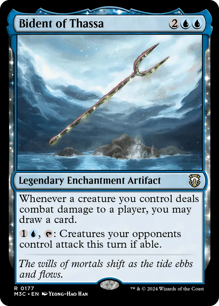Bident de Thassa — Modern Horizons 3 Commander — Magic: The Gathering