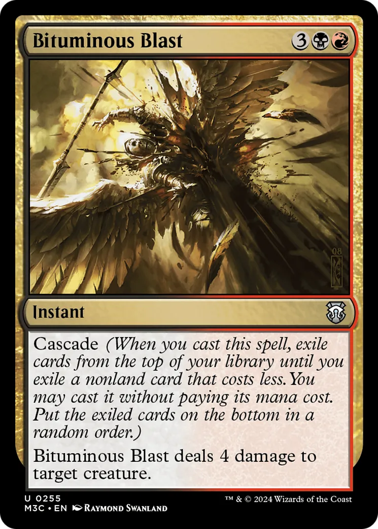 Bituminous Blast — Modern Horizons 3 Commander — Magic: The Gathering