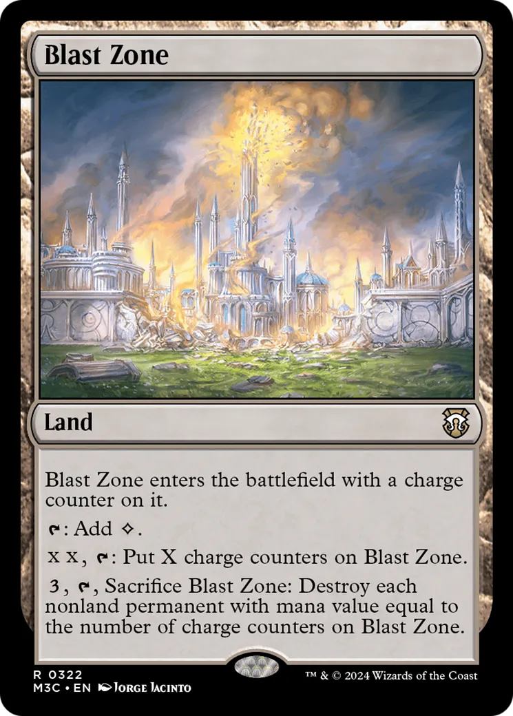 Blast Zone — Modern Horizons 3 Commander — Magic: The Gathering