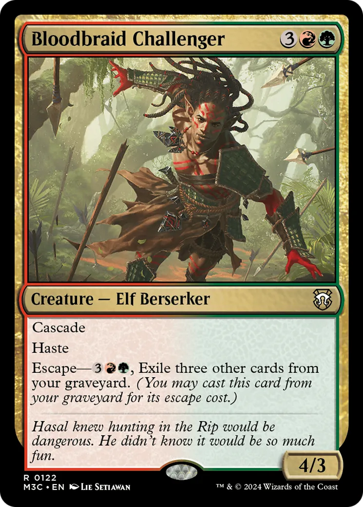 Défieur aux Nattes sanguinolentes — Modern Horizons 3 Commander — Magic: The Gathering
