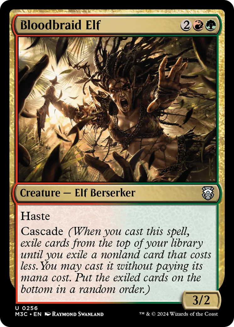 Elfe aux Nattes sanguinolentes — Modern Horizons 3 Commander — Magic: The Gathering