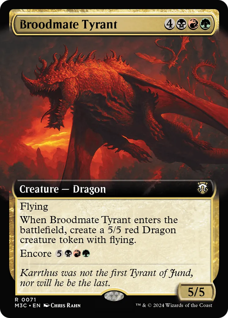 Broodmate Tyrant — Modern Horizons 3 Commander — Magic: The Gathering