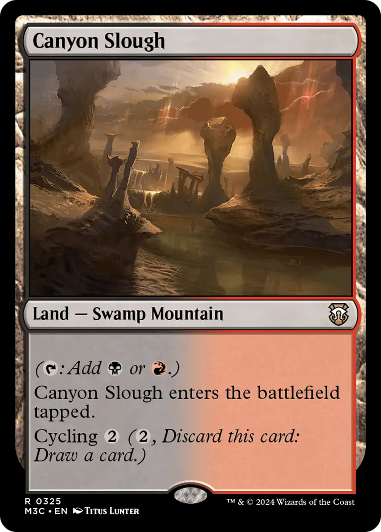 Canyon croupissant — Modern Horizons 3 Commander — Magic: The Gathering