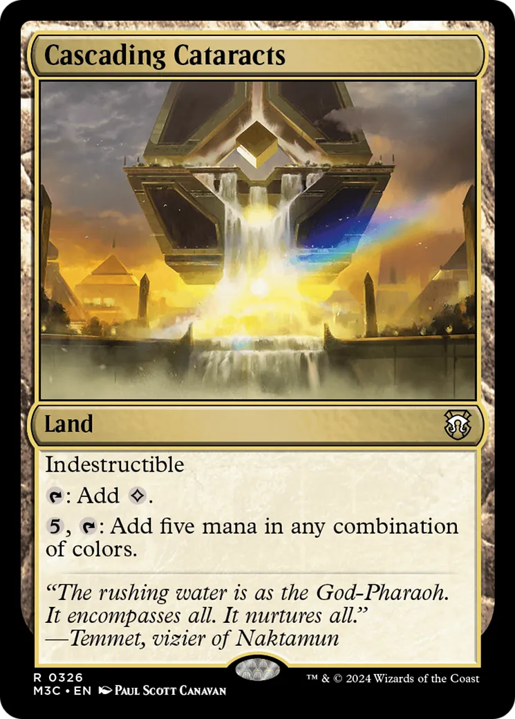 Cascading Cataracts — Modern Horizons 3 Commander — Magic: The Gathering