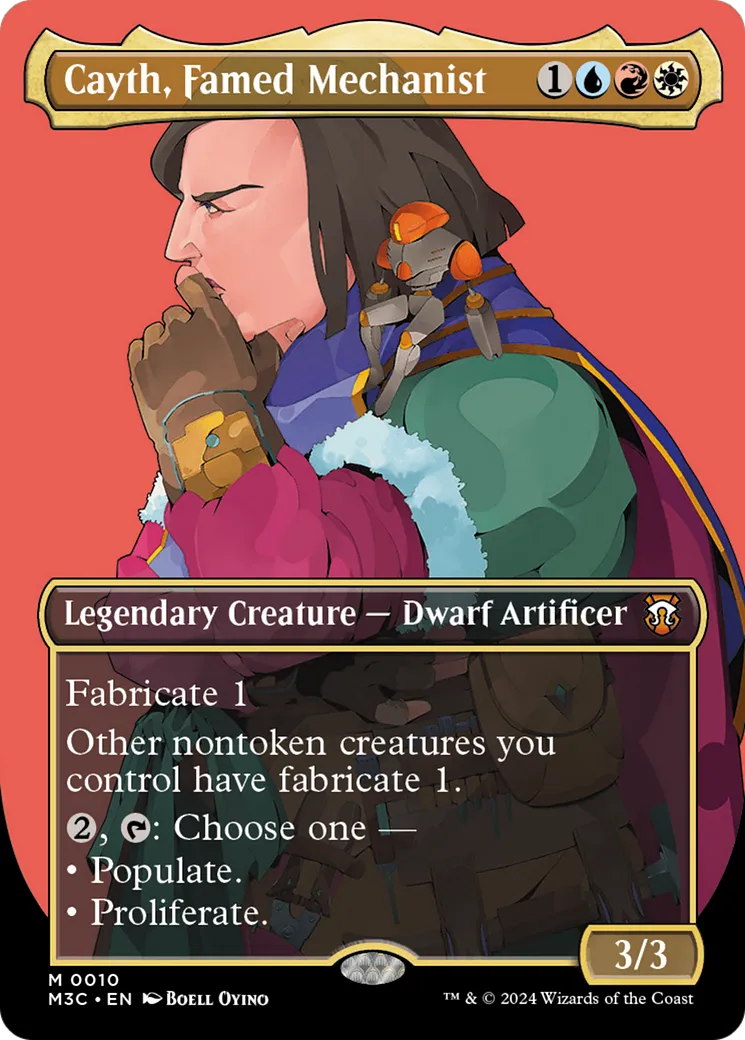 Cayth, Famed Mechanist — Modern Horizons 3 Commander — Magic: The Gathering