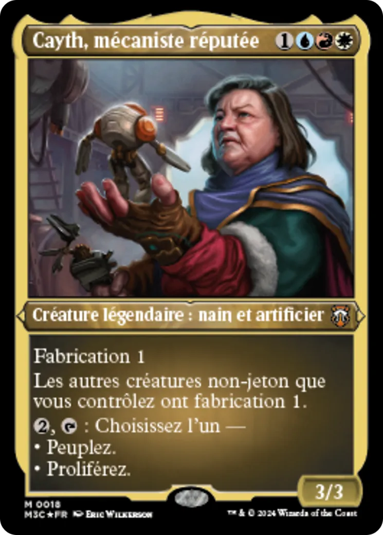 Cayth, mécaniste réputée — Modern Horizons 3 Commander — Magic: The Gathering