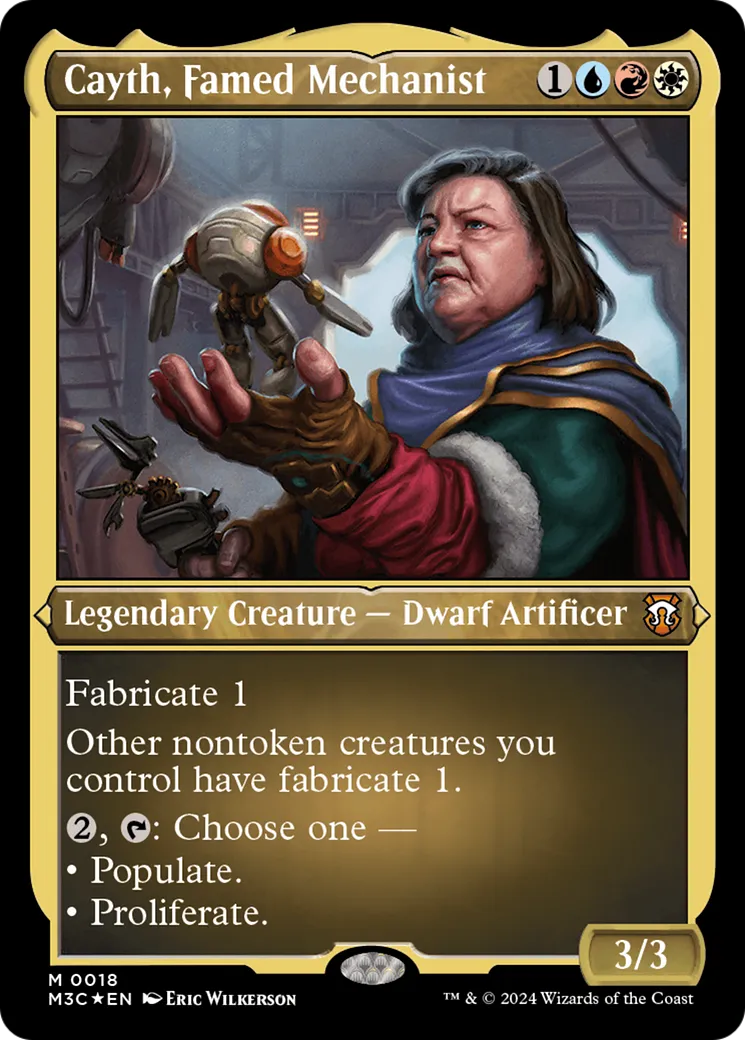 Cayth, Famed Mechanist — Modern Horizons 3 Commander — Magic: The Gathering