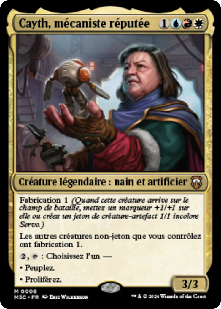 Cayth, mécaniste réputée — Modern Horizons 3 Commander — Magic: The Gathering