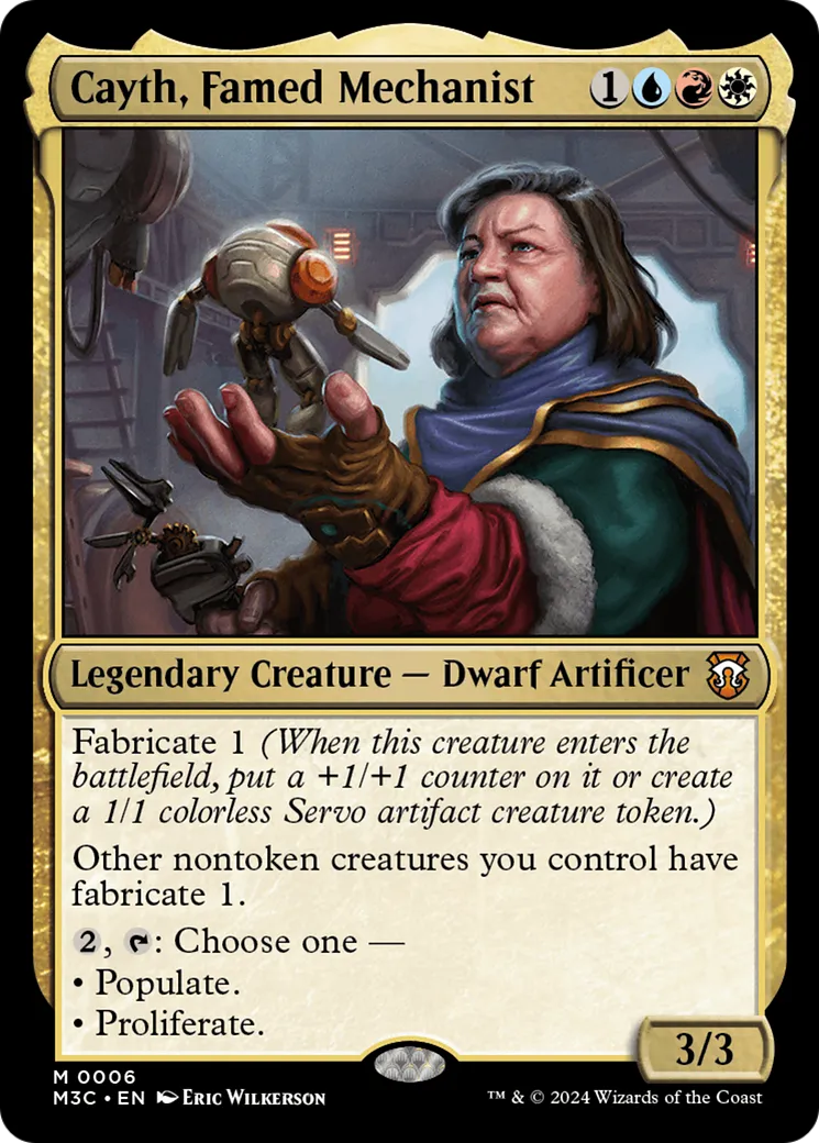 Cayth, mécaniste réputée — Modern Horizons 3 Commander — Magic: The Gathering