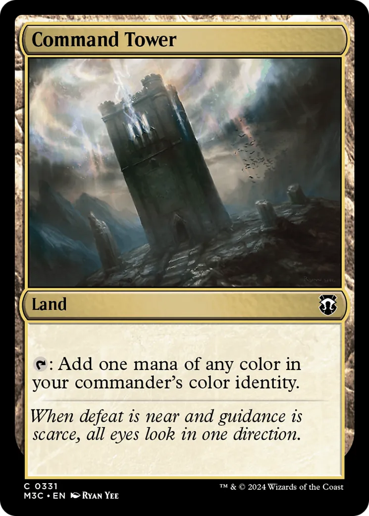Command Tower — Modern Horizons 3 Commander — Magic: The Gathering
