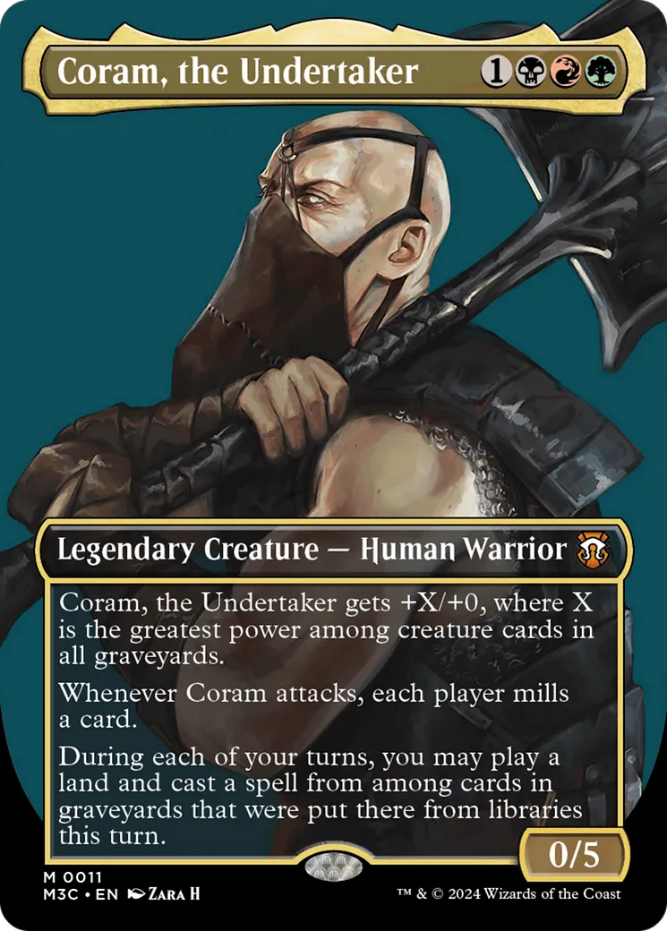 Coram, the Undertaker — Modern Horizons 3 Commander — Magic: The Gathering