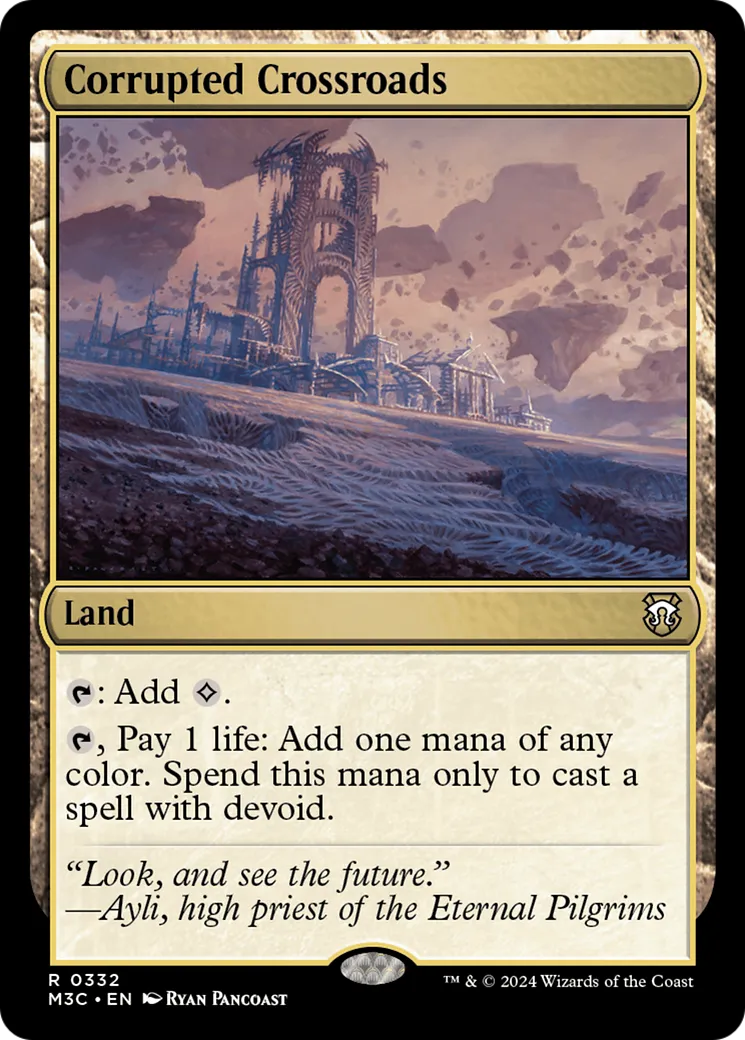 Croisée corrompue — Modern Horizons 3 Commander — Magic: The Gathering