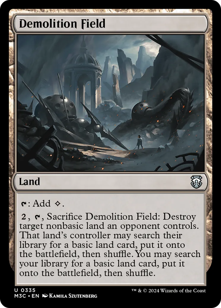 Champ de démolition — Modern Horizons 3 Commander — Magic: The Gathering
