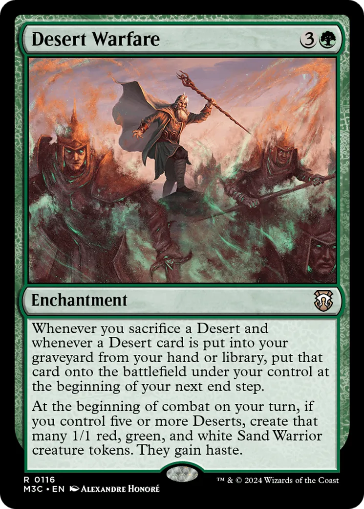 Guerre du désert — Modern Horizons 3 Commander — Magic: The Gathering