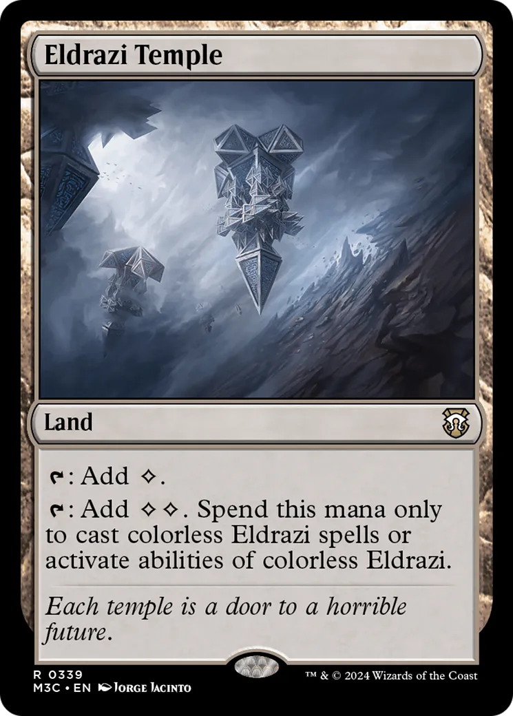 Eldrazi Temple — Modern Horizons 3 Commander — Magic: The Gathering