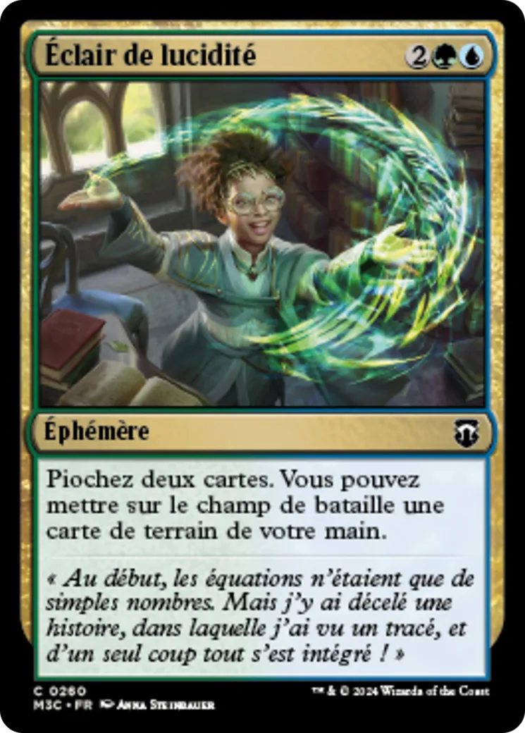 Éclair de lucidité — Modern Horizons 3 Commander — Magic: The Gathering