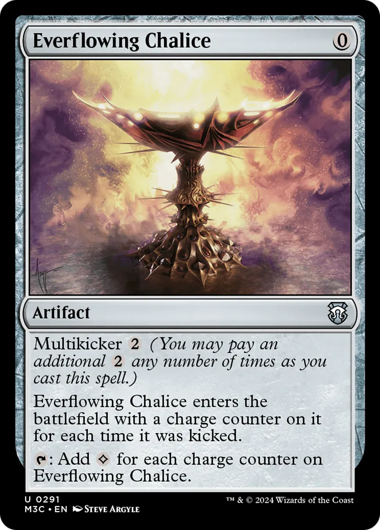 Everflowing Chalice — Modern Horizons 3 Commander — Magic: The Gathering