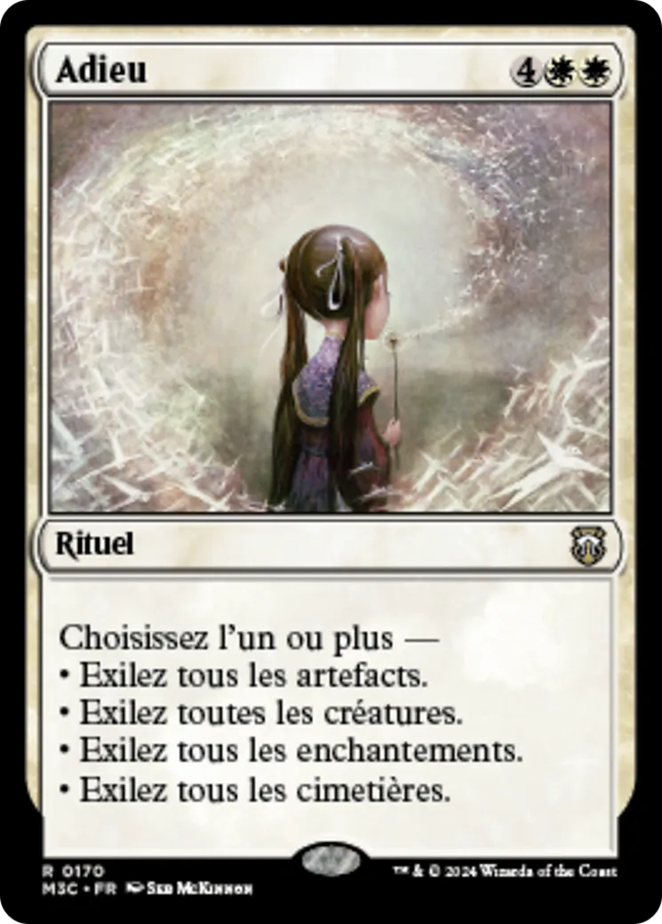 Adieu — Modern Horizons 3 Commander — Magic: The Gathering