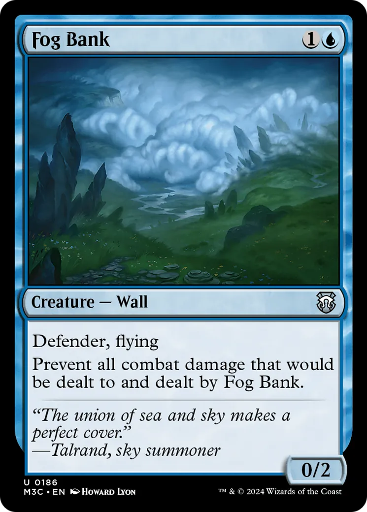 Fog Bank — Modern Horizons 3 Commander — Magic: The Gathering