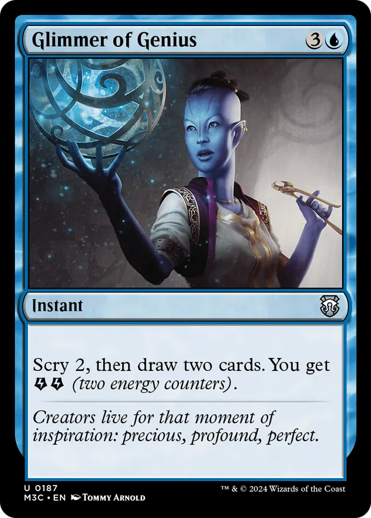 Glimmer of Genius — Modern Horizons 3 Commander — Magic: The Gathering