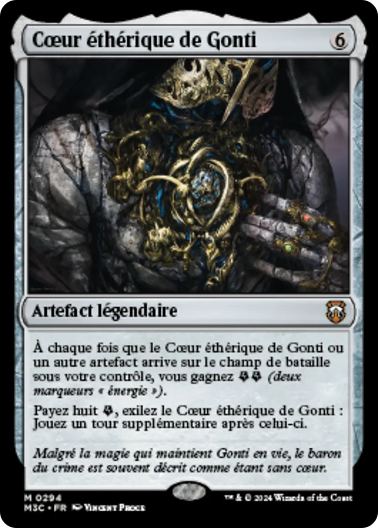 Cœur éthérique de Gonti — Modern Horizons 3 Commander — Magic: The Gathering
