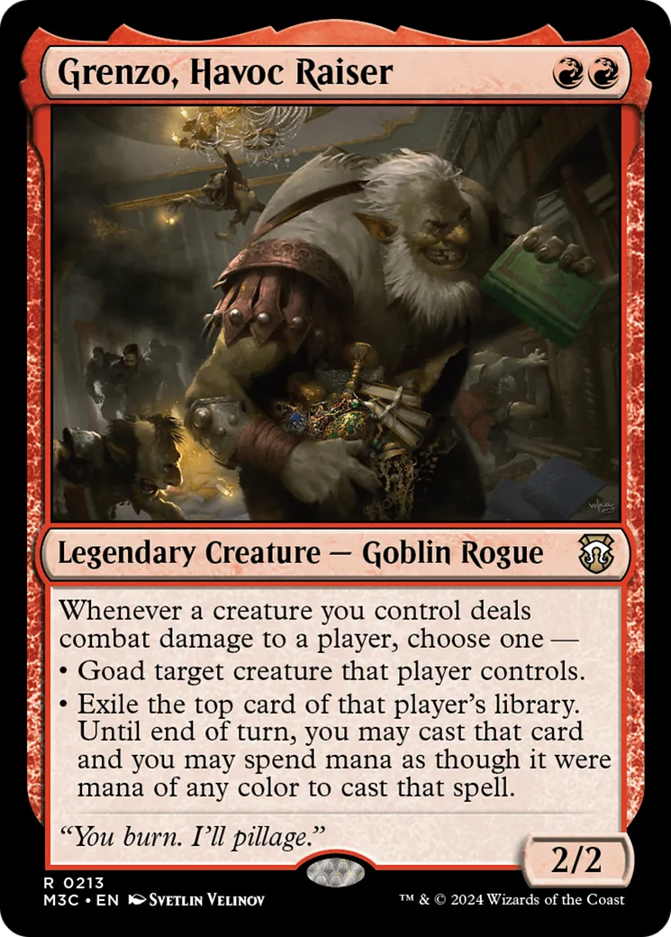 Grenzo, Havoc Raiser — Modern Horizons 3 Commander — Magic: The Gathering