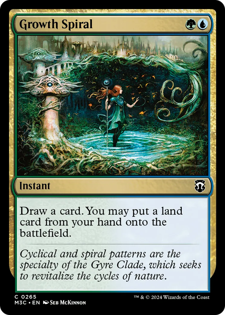 Spirale de croissance — Modern Horizons 3 Commander — Magic: The Gathering