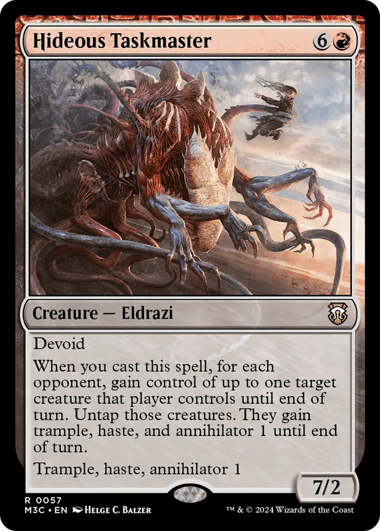 Hideous Taskmaster — Modern Horizons 3 Commander — Magic: The Gathering