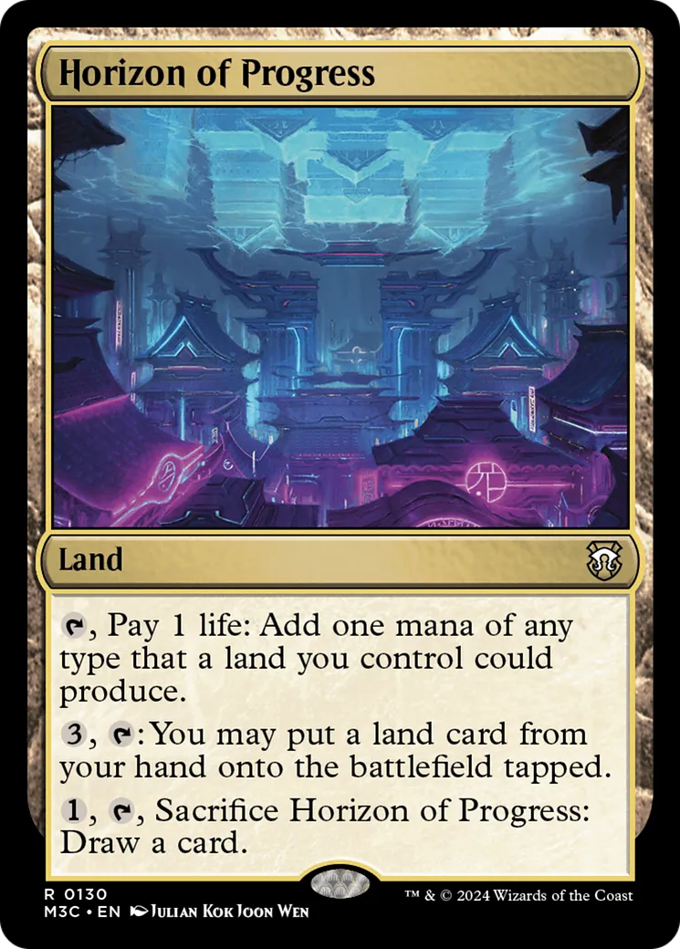 Horizon of Progress — Modern Horizons 3 Commander — Magic: The Gathering