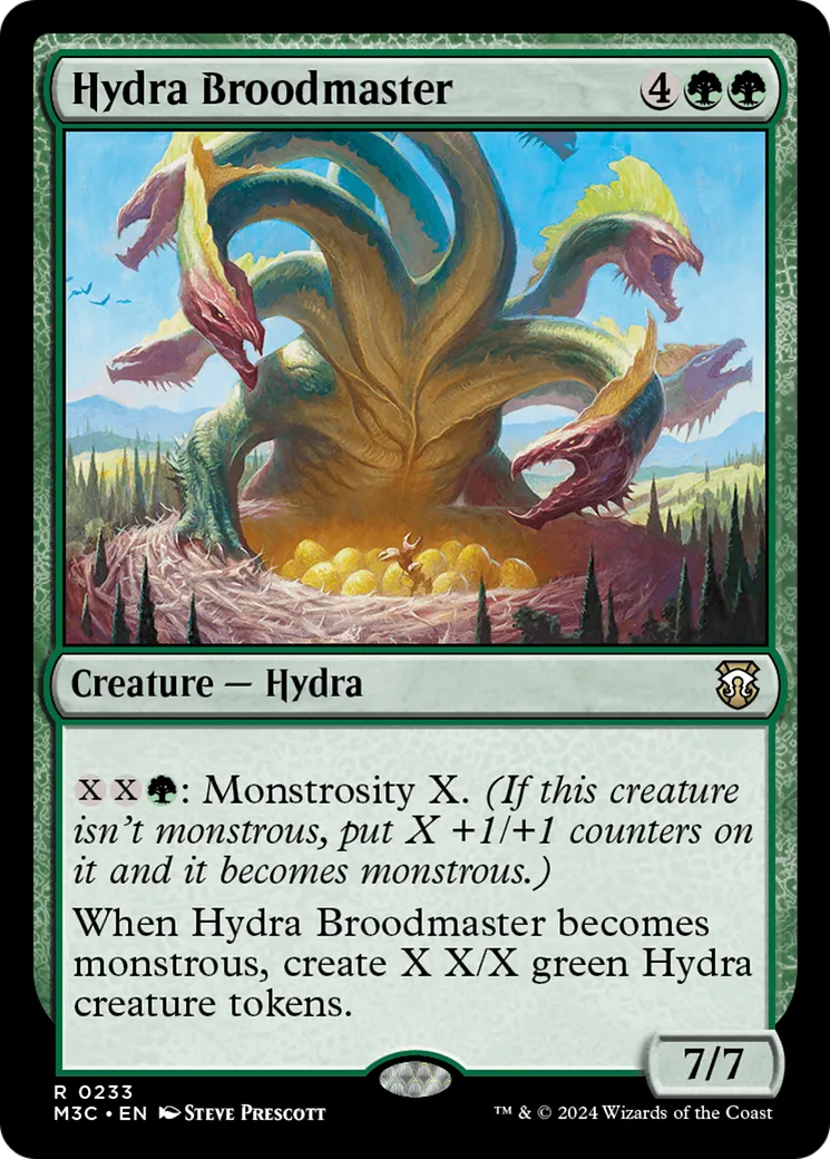 Hydra Broodmaster — Modern Horizons 3 Commander — Magic: The Gathering