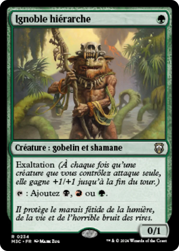 Ignoble hiérarche — Modern Horizons 3 Commander — Magic: The Gathering