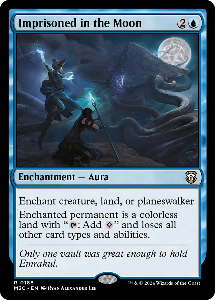 Imprisoned in the Moon — Modern Horizons 3 Commander — Magic: The Gathering