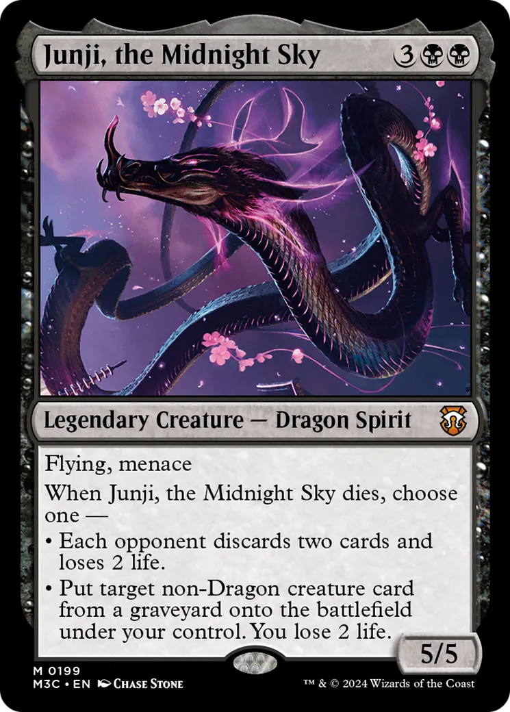 Junji, le ciel de minuit — Modern Horizons 3 Commander — Magic: The Gathering