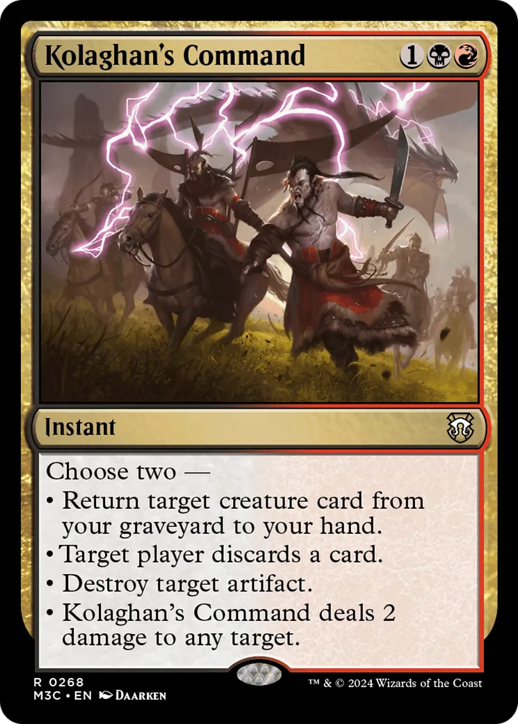 Kolaghan's Command — Modern Horizons 3 Commander — Magic: The Gathering