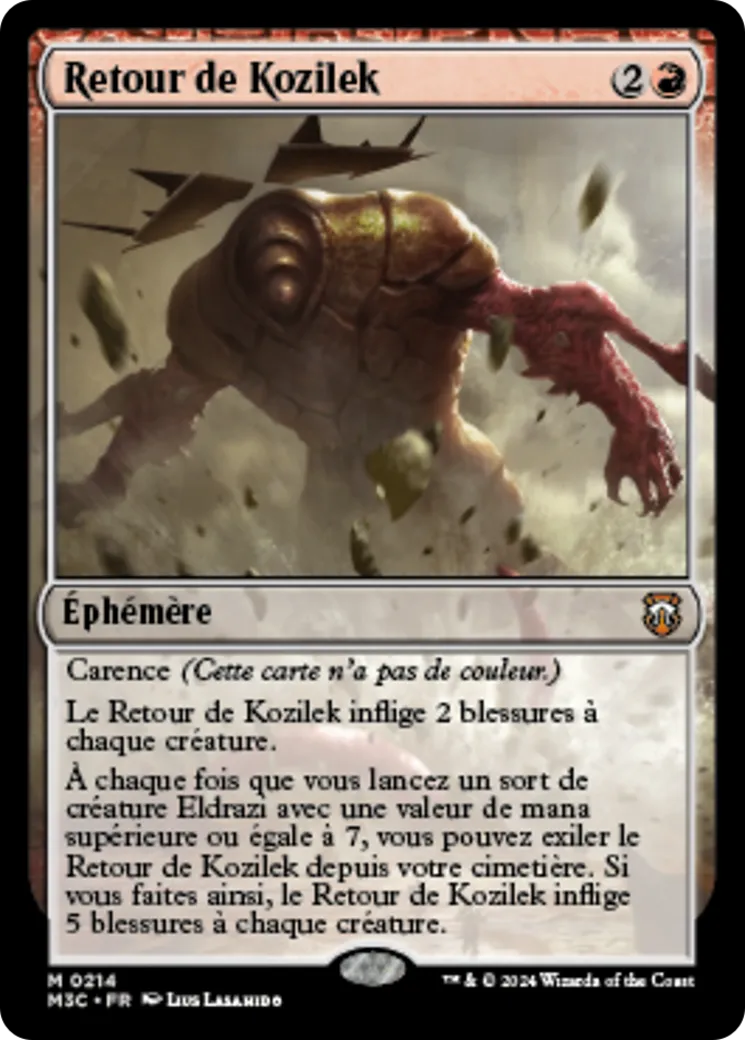Retour de Kozilek — Modern Horizons 3 Commander — Magic: The Gathering