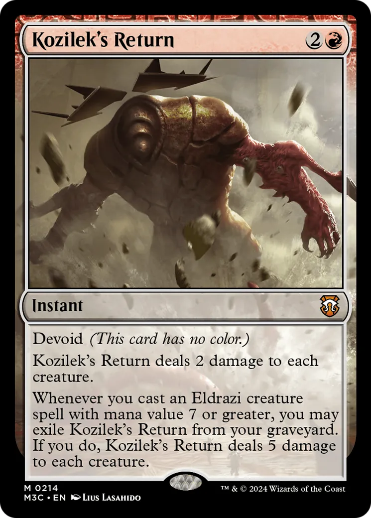 Kozilek's Return — Modern Horizons 3 Commander — Magic: The Gathering