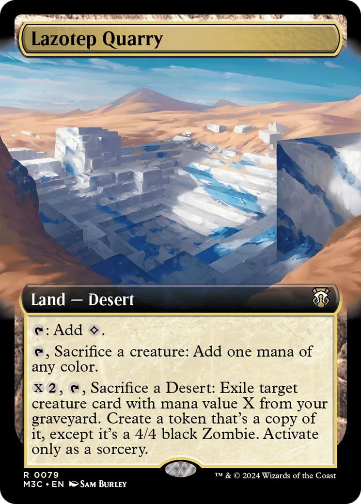 Carrière de lazotèpe — Modern Horizons 3 Commander — Magic: The Gathering