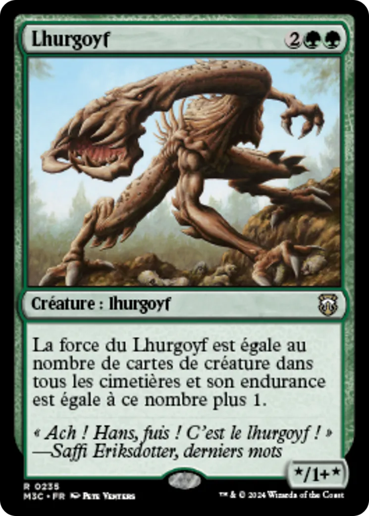 lhurgoyf — Modern Horizons 3 Commander — Magic: The Gathering