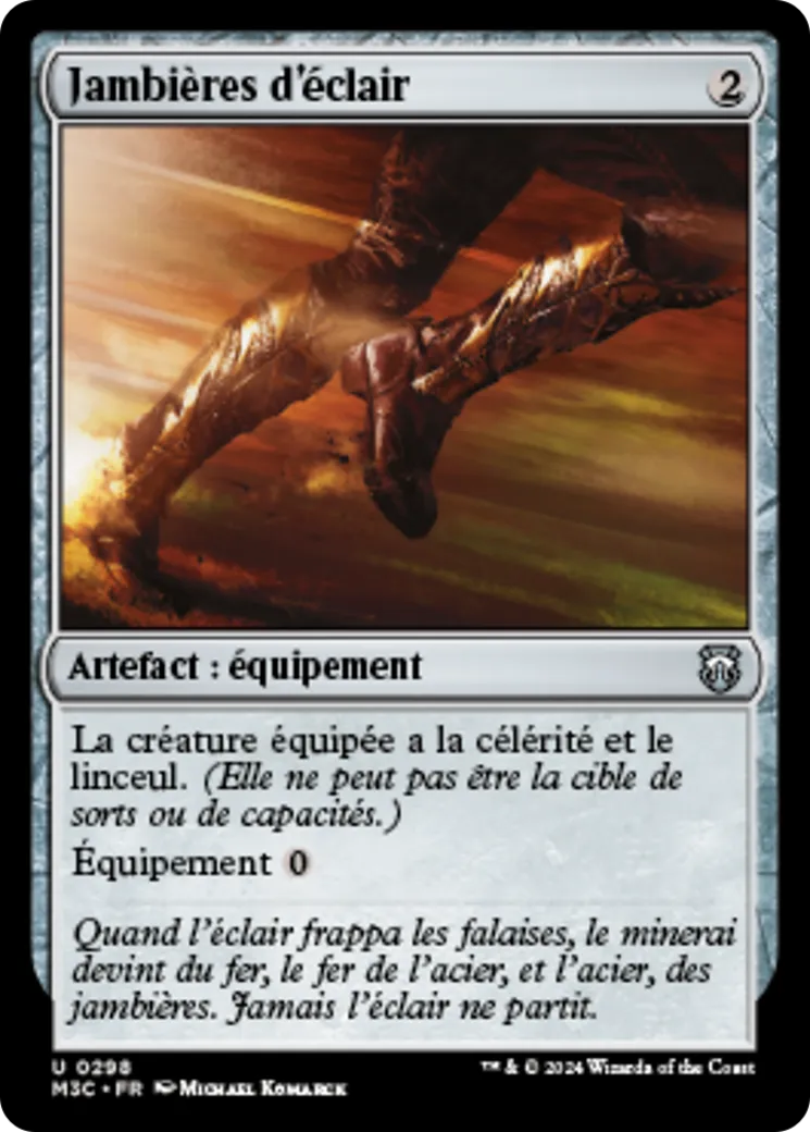 Jambières d'éclair — Modern Horizons 3 Commander — Magic: The Gathering