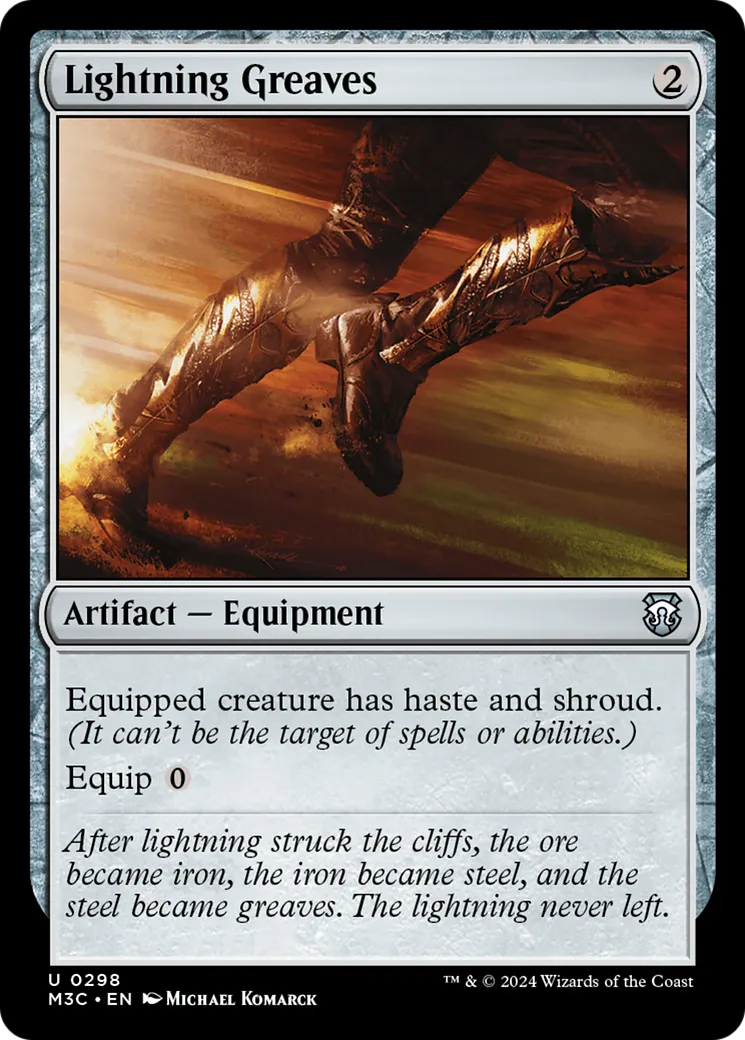 Jambières d'éclair — Modern Horizons 3 Commander — Magic: The Gathering