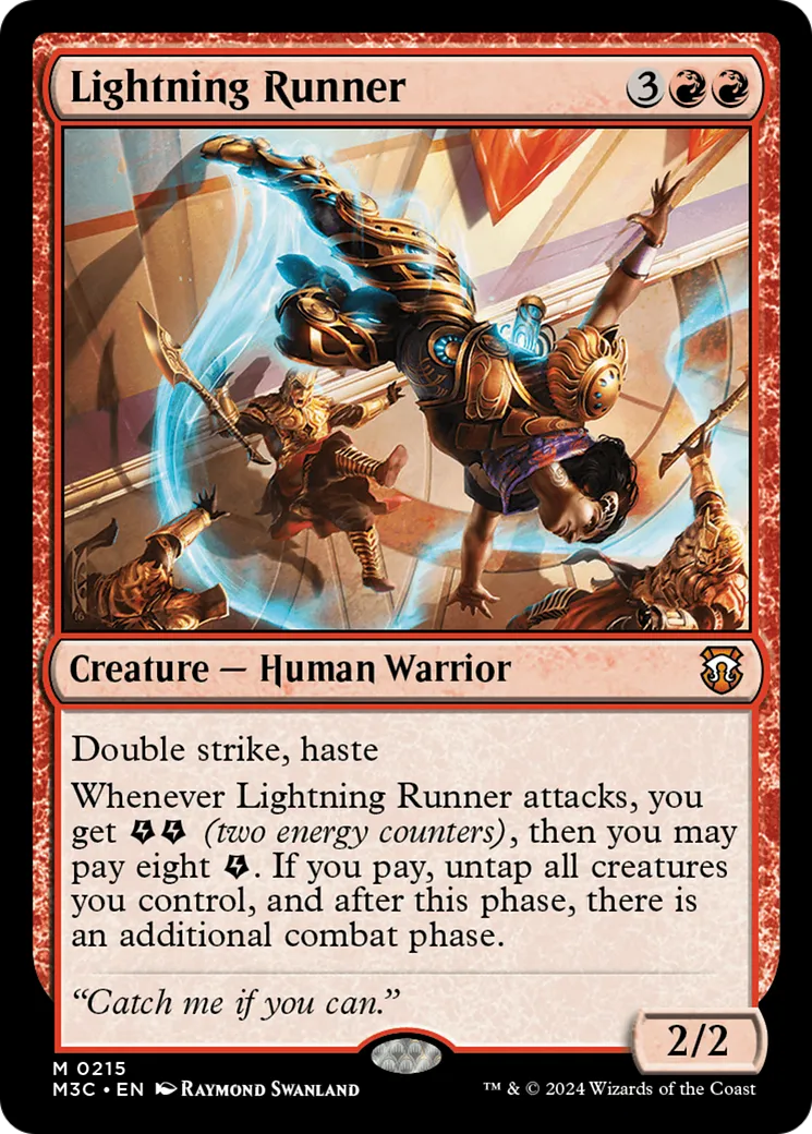 Lightning Runner — Modern Horizons 3 Commander — Magic: The Gathering