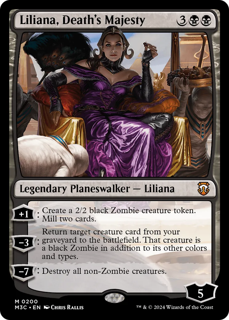 Liliana, majesté de la mort — Modern Horizons 3 Commander — Magic: The Gathering