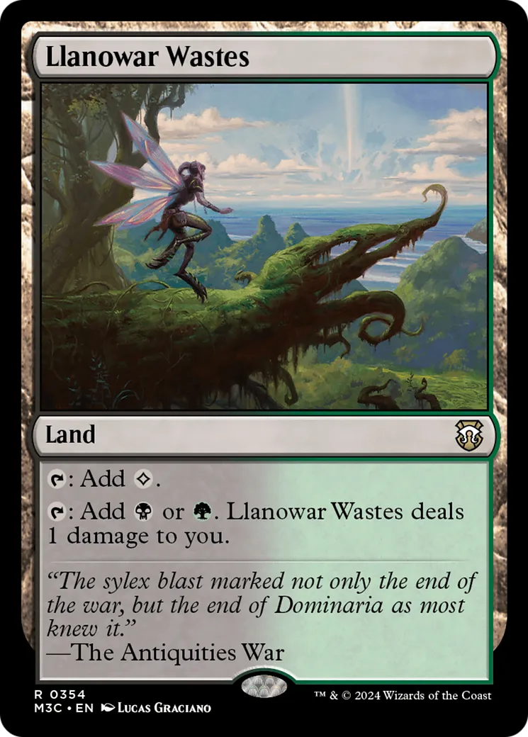Landes de Llanowar — Modern Horizons 3 Commander — Magic: The Gathering