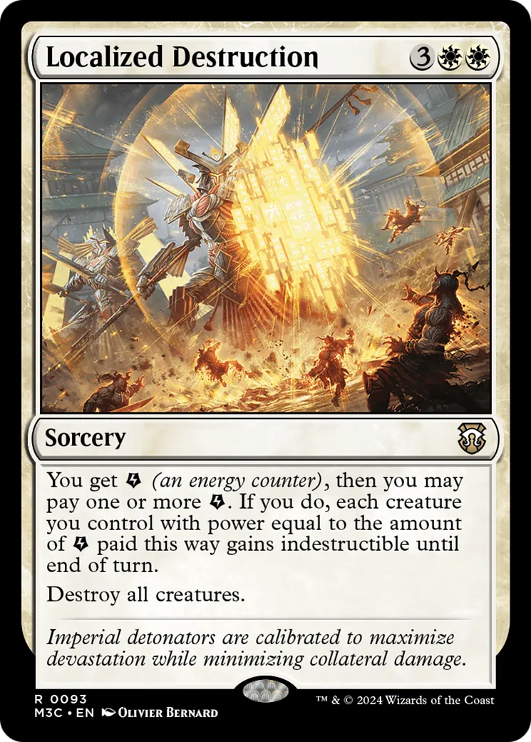 Destruction localisée — Modern Horizons 3 Commander — Magic: The Gathering