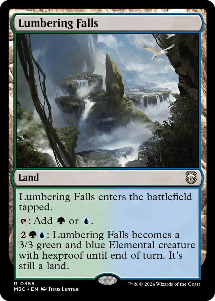 Lumbering Falls — Modern Horizons 3 Commander — Magic: The Gathering
